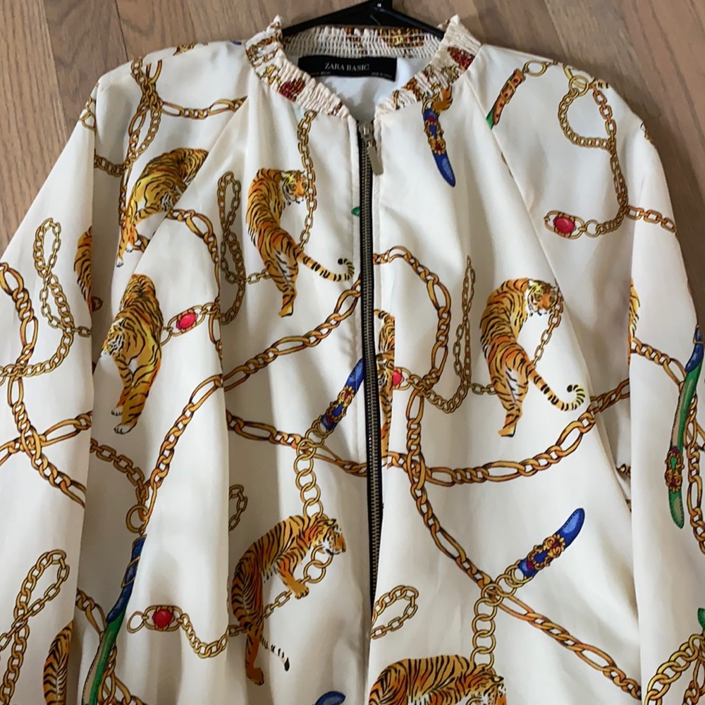 Zara bomber jacket Size XL
